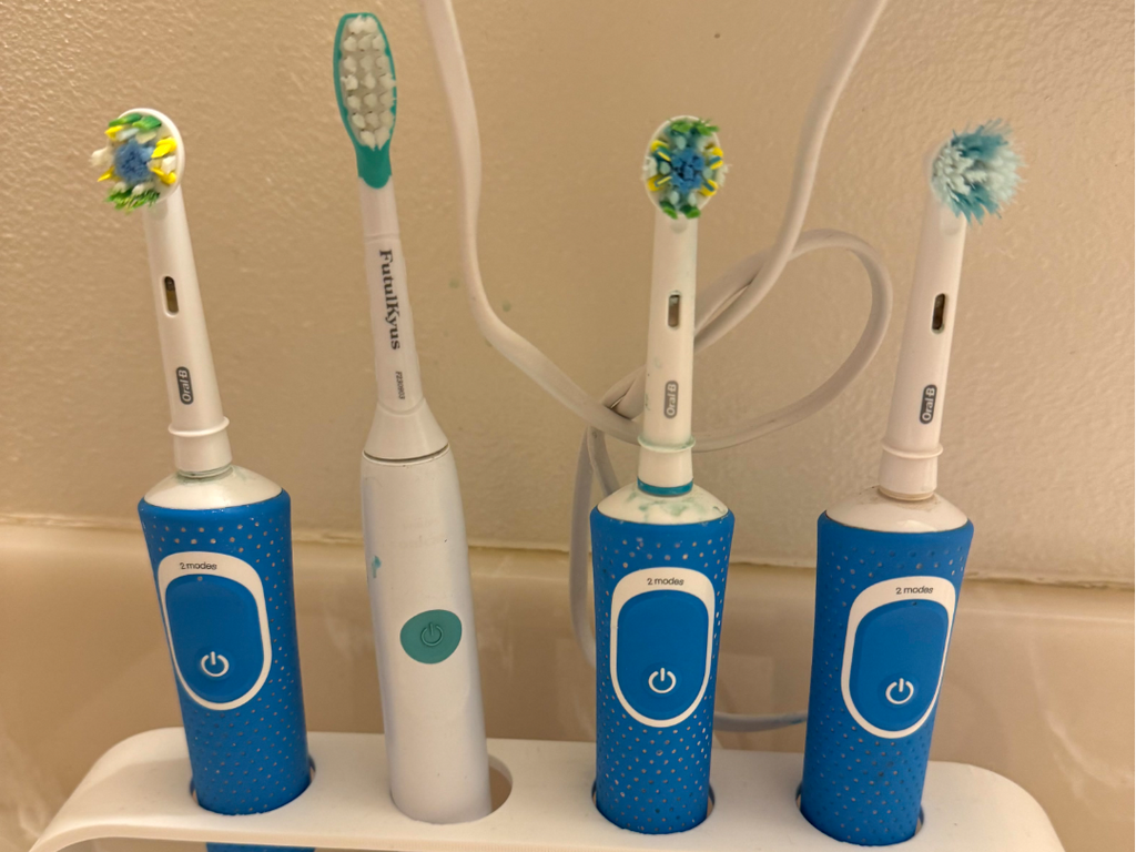 Electric Toothbrush Holder 4x