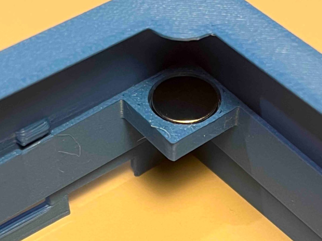 Magnet holder for H0