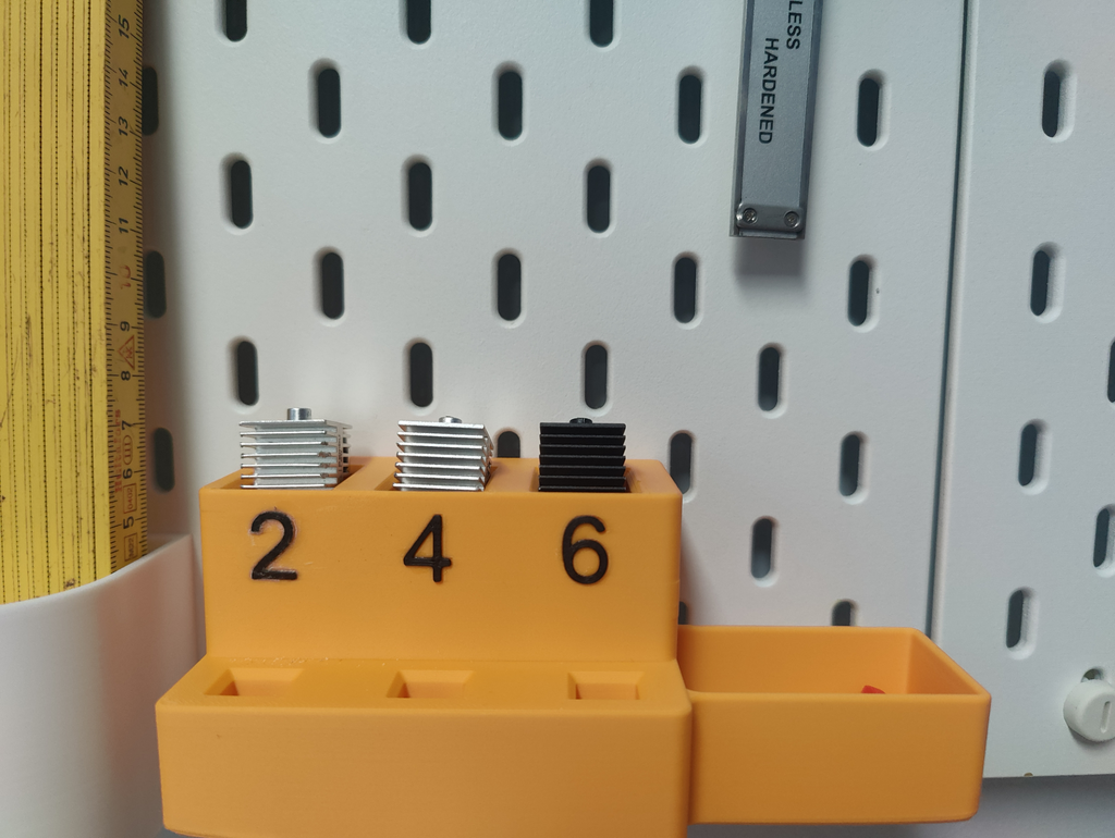 Bambu Lab A1 mini Hotend Holder for Ikea Skadis