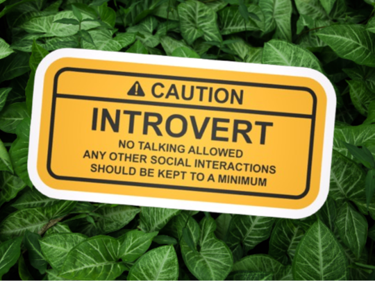 Introvert Sign
