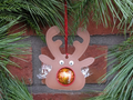 Sweet Reindeer: Foldable Ornament with Chocolate