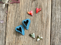 Heart Shaped Stud Earring Cutters