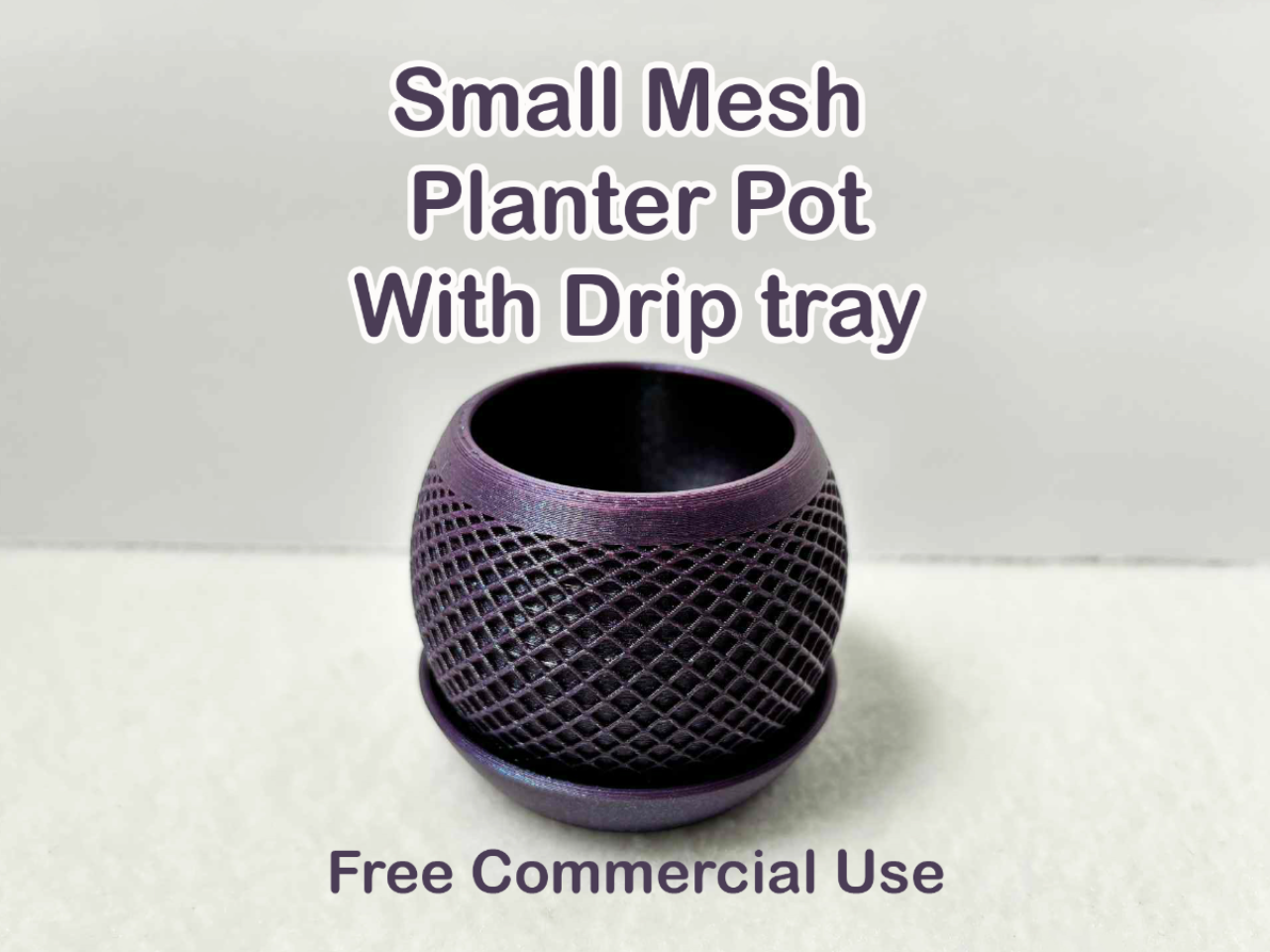 Propagation mesh planter pot