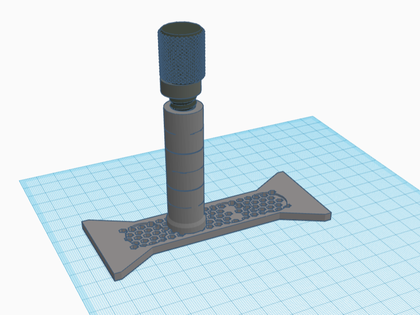 GPU Support With Bracket For Fan Mount