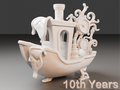 Time Travel Benchy