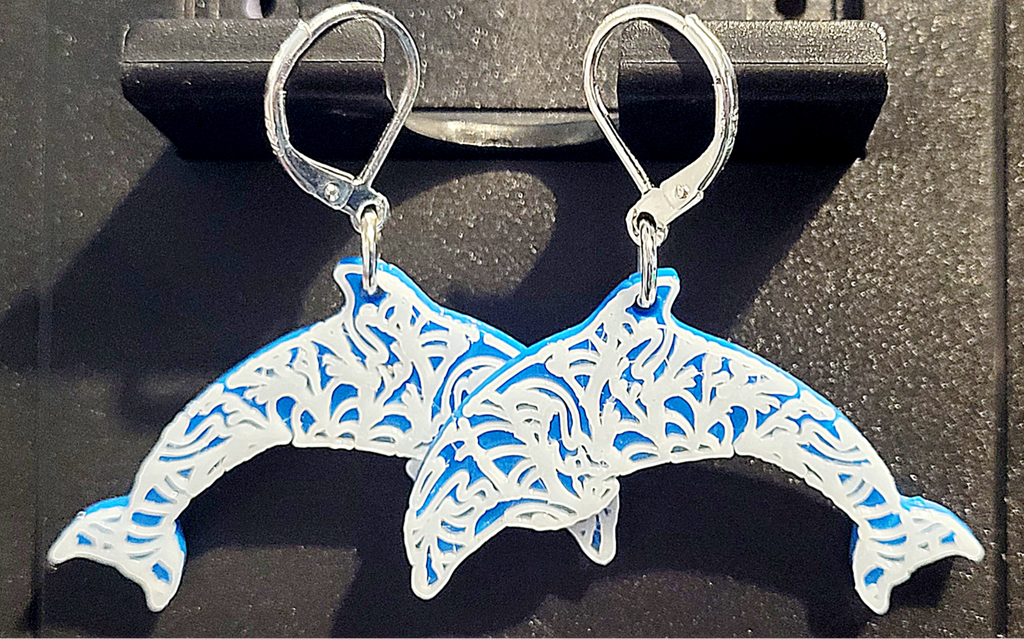 Dolphin Earrings - Two Designs