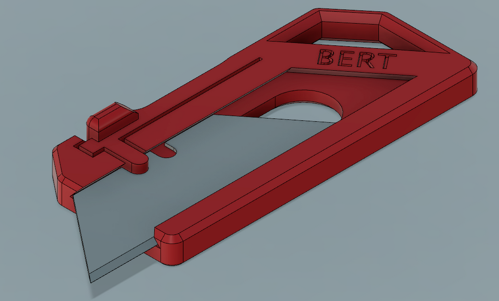 Utility Knife Keychain