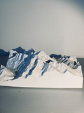 Mt. Everest topographic map