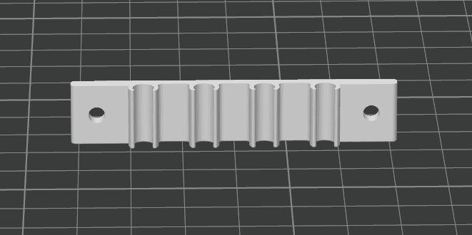 4x PTFE tube holder