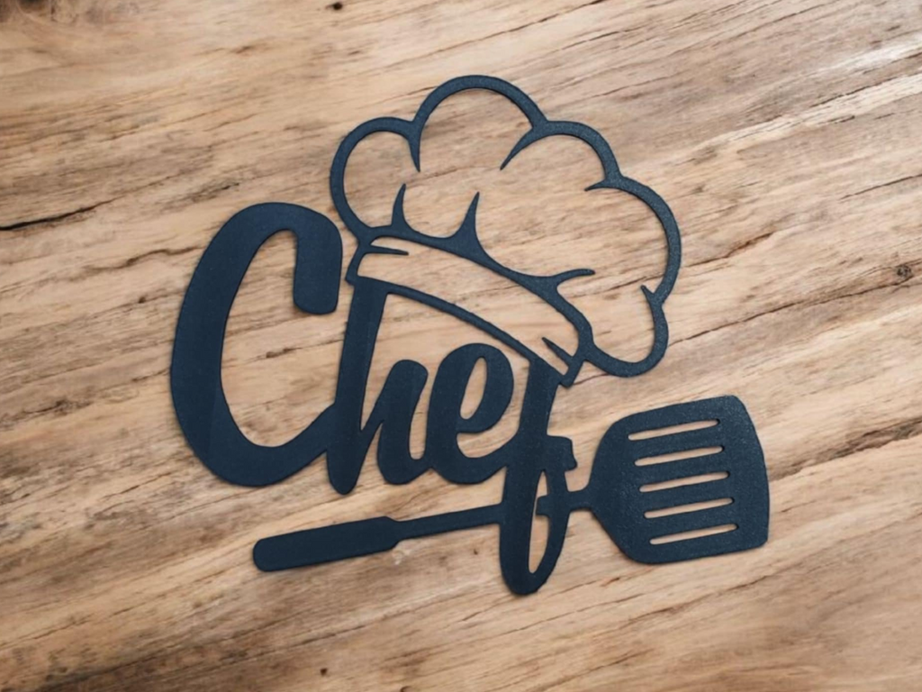 Chef kitchen wall decor