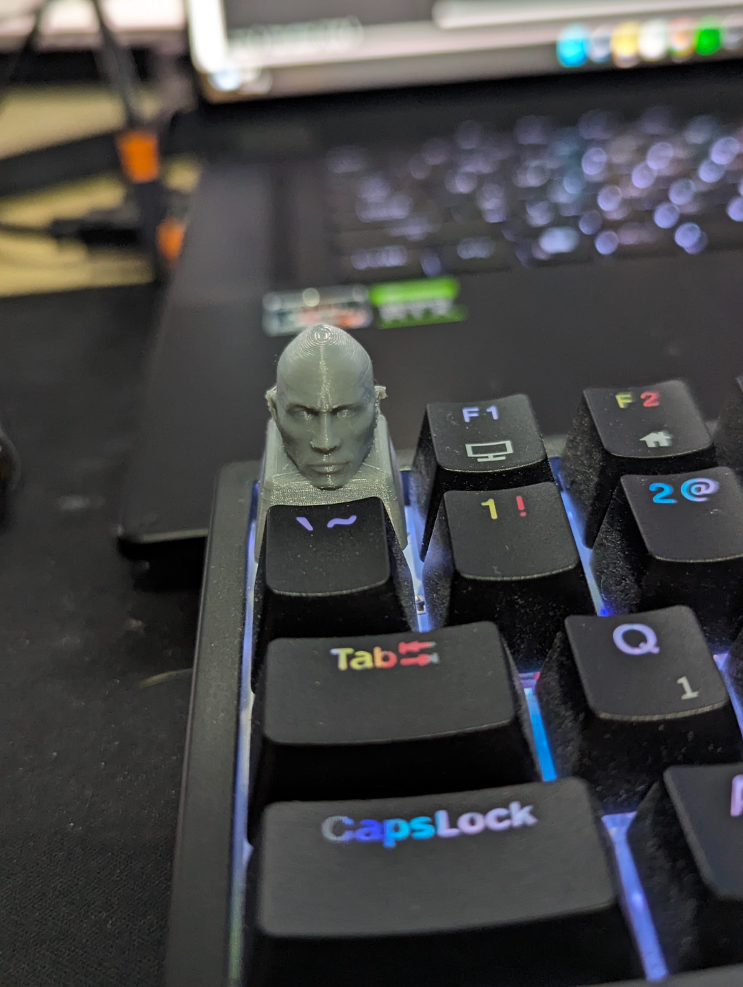 the rock head keycap