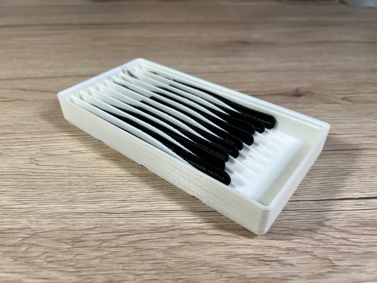 Gridfinity Tweezers Bin - 10pc