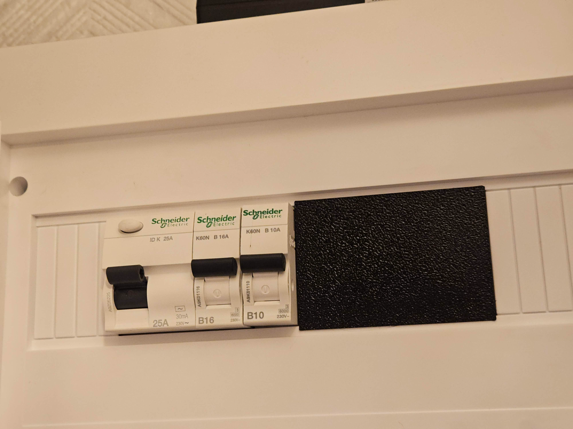 Circuit Breaker Filler Plate for Electrical Panel
