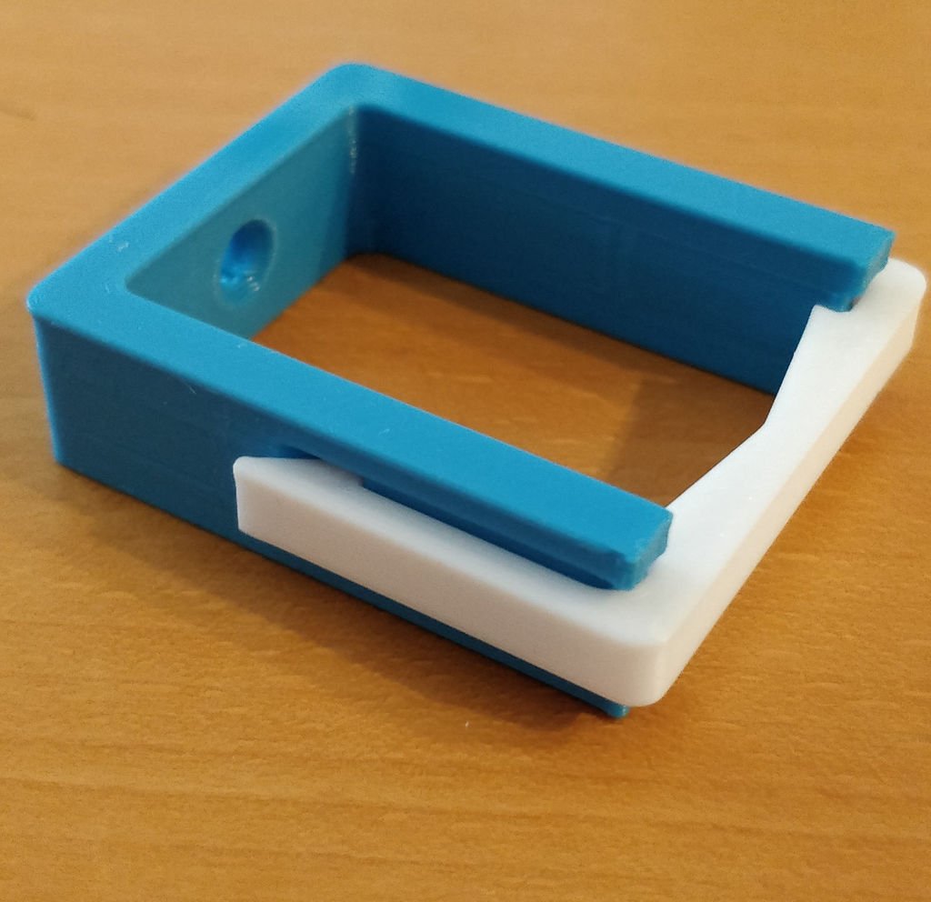 Snap-fit Under Desk Cable Mount / Clamp - reusable