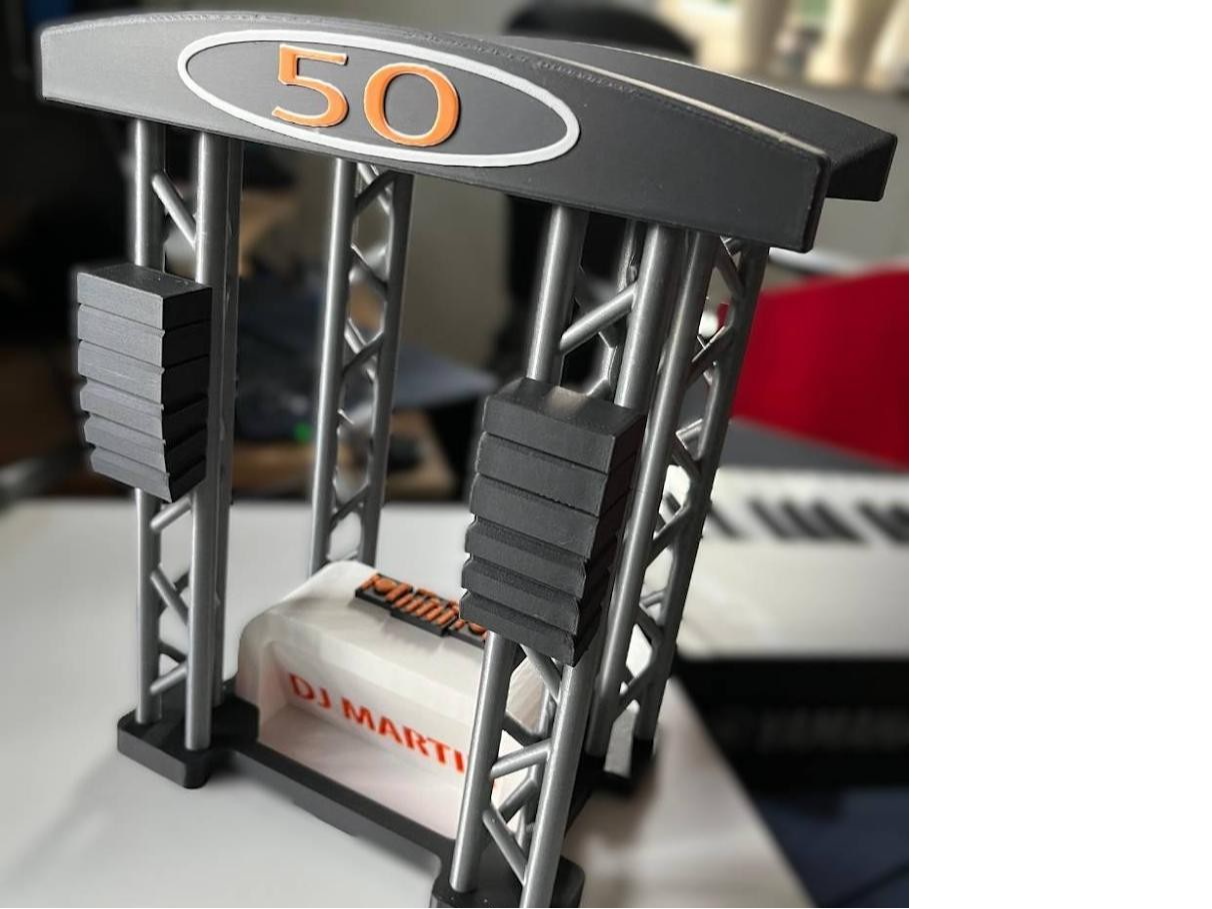 DJ Stage & Truss Headphone Stand - Customizable