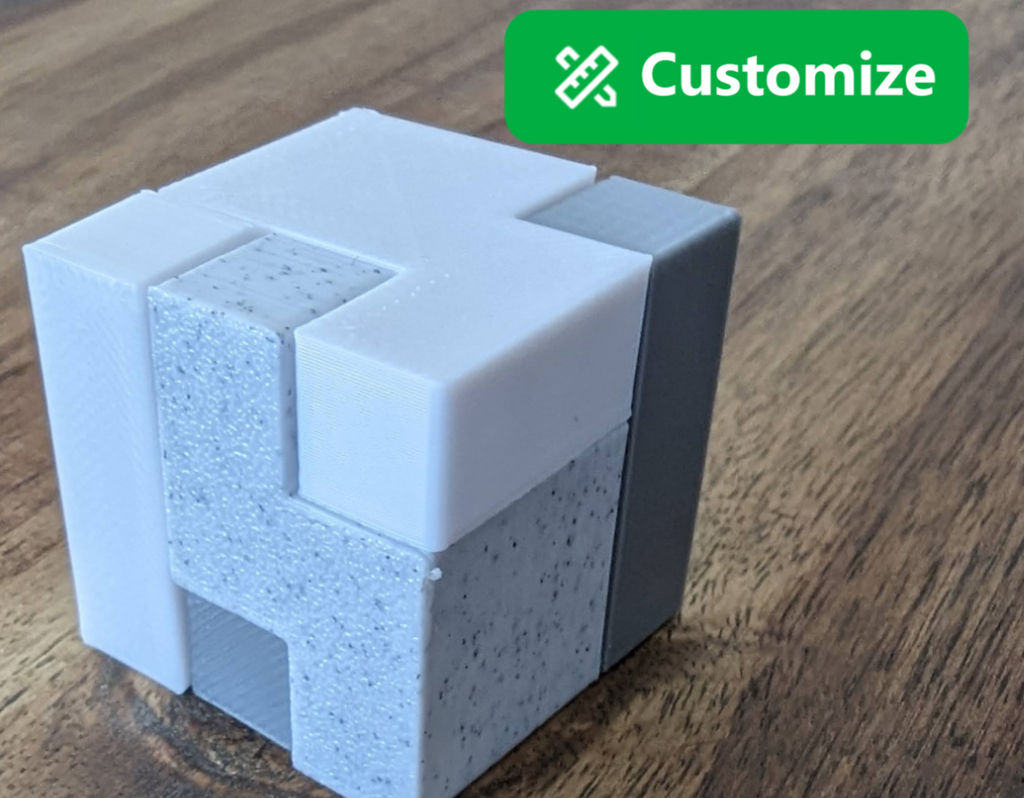 Customizable Puzzle Cube Generator
