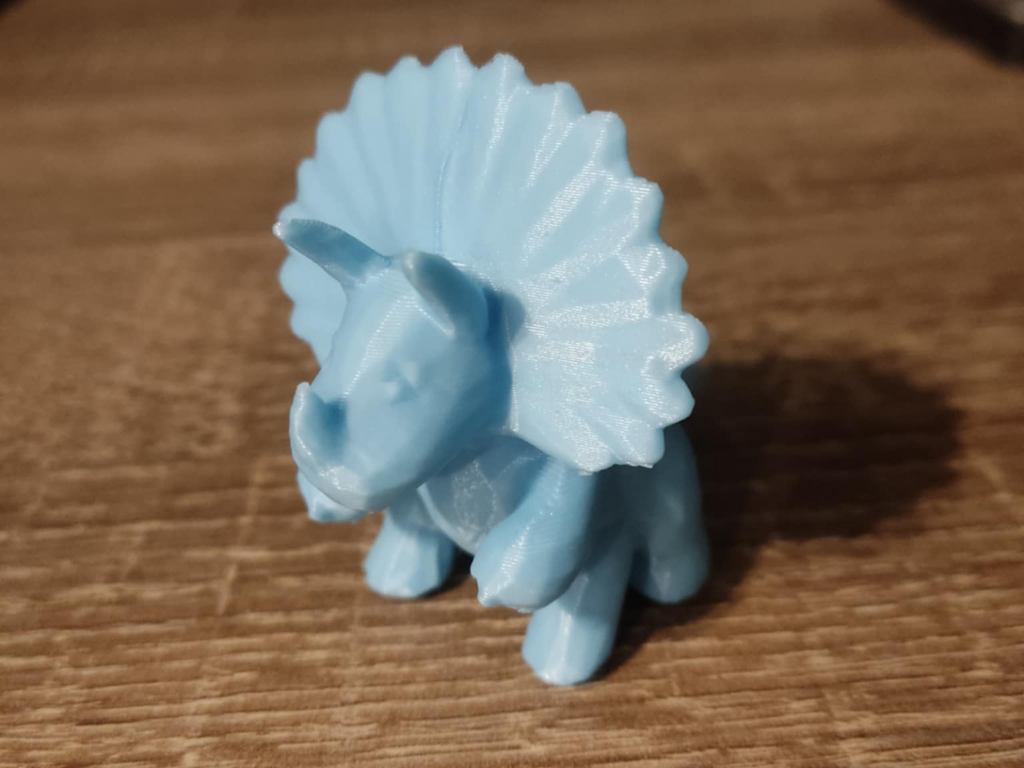 Triceratops with hands