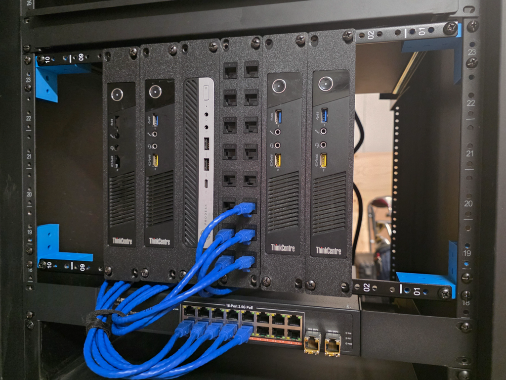 19-inch to 10-inch Server Rack Bracket