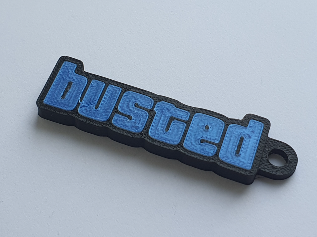 Busted GTA 5 Keychain