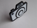 Keychain Camera with pocket for NFC