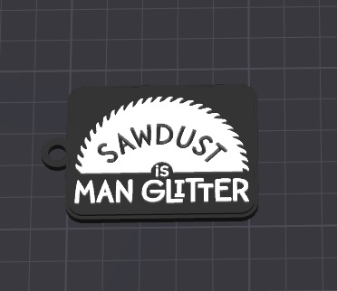 fun sawdust keychain/charm(free commercial)