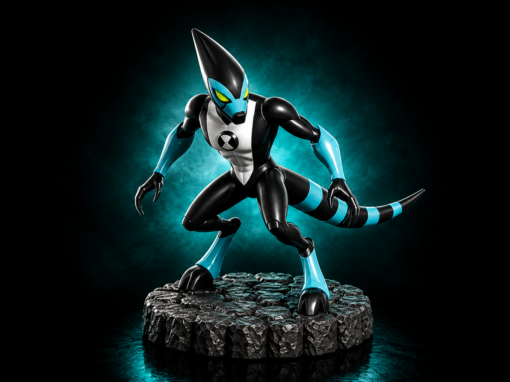 XLR8 (Ben 10) - Modelo 3D