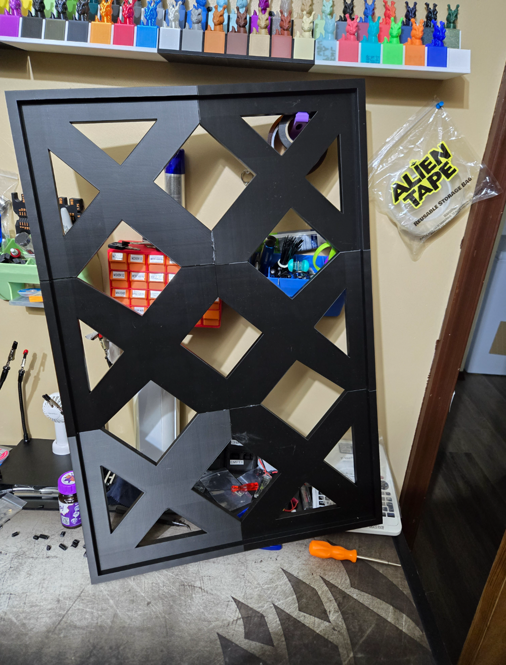 Modular 230x230 Frame For Multipart Hueforge