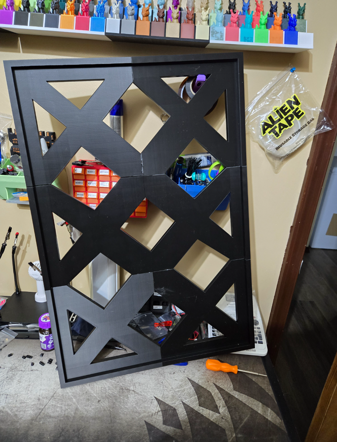 Modular 230x230 Frame For Multipart Hueforge