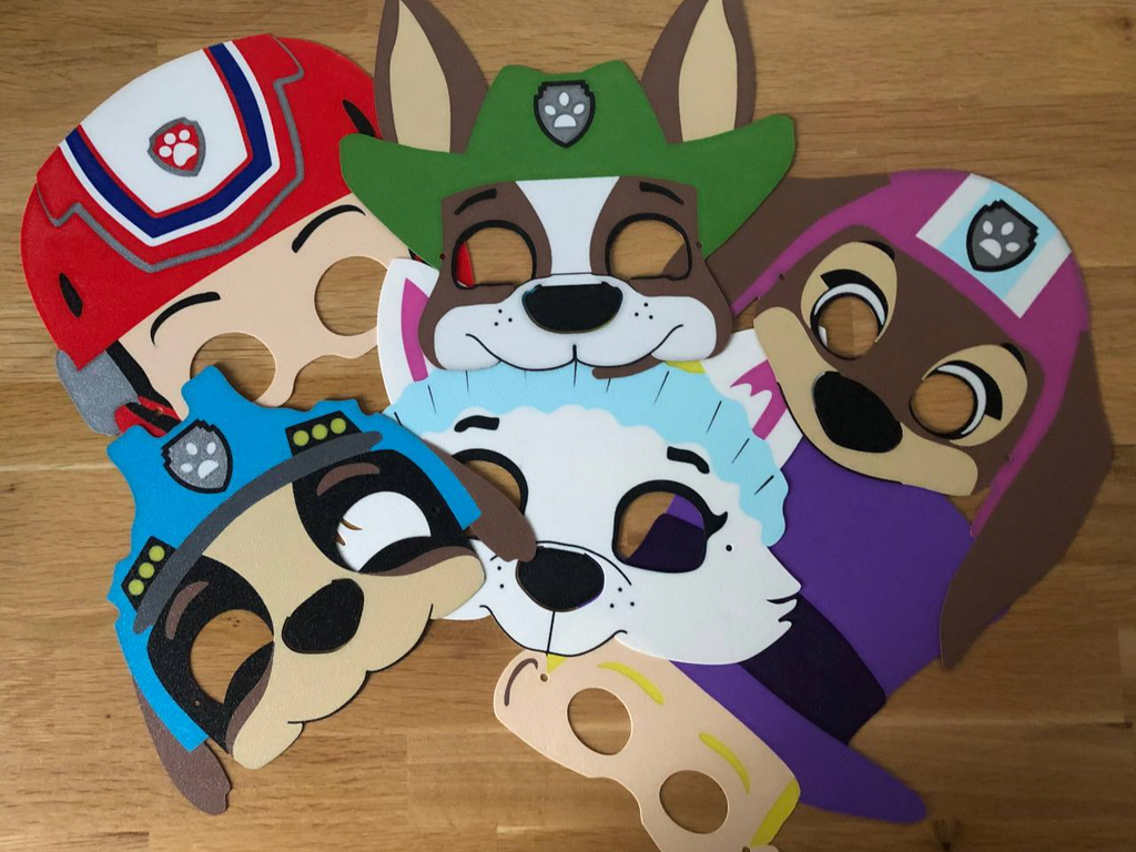 Paw Patrol Mask for Kids "Part 2"