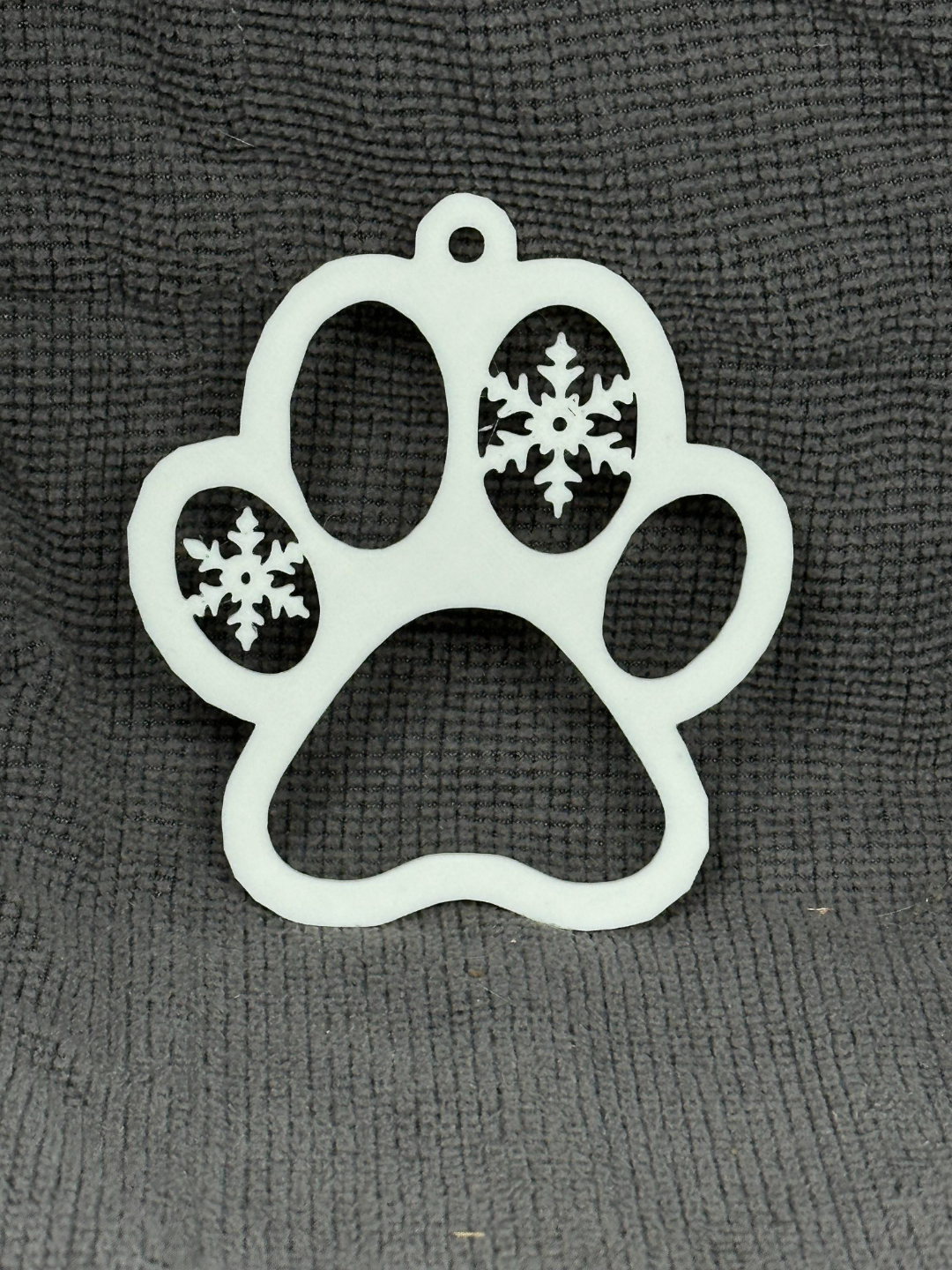 Paw Christmas Ornament