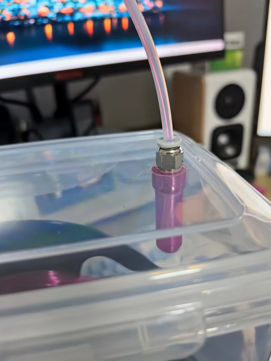 干燥箱铁氟龙管头收纳器（PTFE tube head storage organizer）