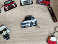 Tooned BMW E36 keychain