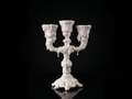 "Melted Wax" Triple Candelabra (20cm)