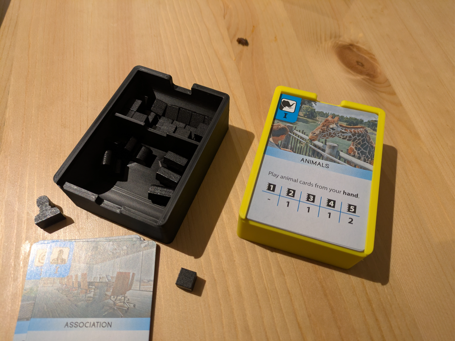Ark Nova Player Token and Action Card Box