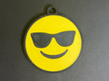 Emoji Keychain, Bag Accessory, 2D Art, Small Gift