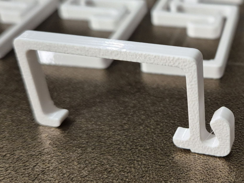 Balkon Lichterketten Klammer / Halter 40x20mm