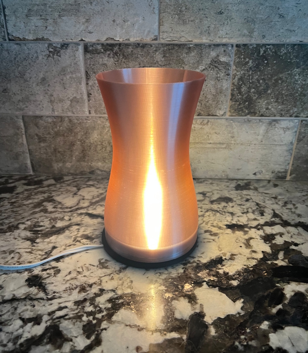Elegant Lamp designed with Make my Vase