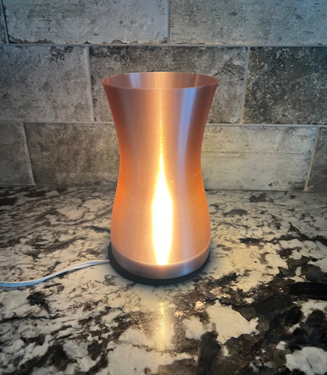 Elegant Lamp designed with Make my Vase