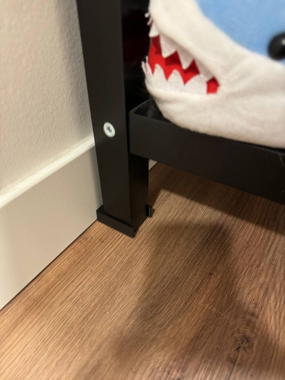 Ikea TJUSIG bench wall spacer
