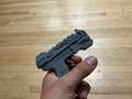 Futuristic Sci-Fi Blaster Prop