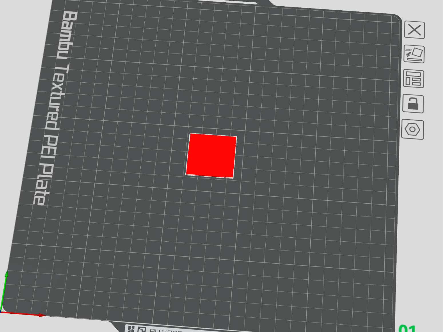 Test Cube Red