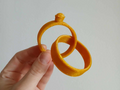 Wedding rings decoration
