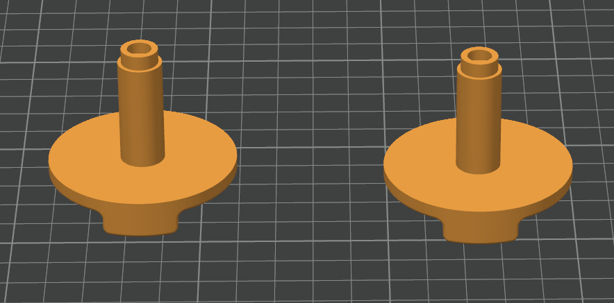 stove knob pair