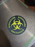 Biohazard coaster