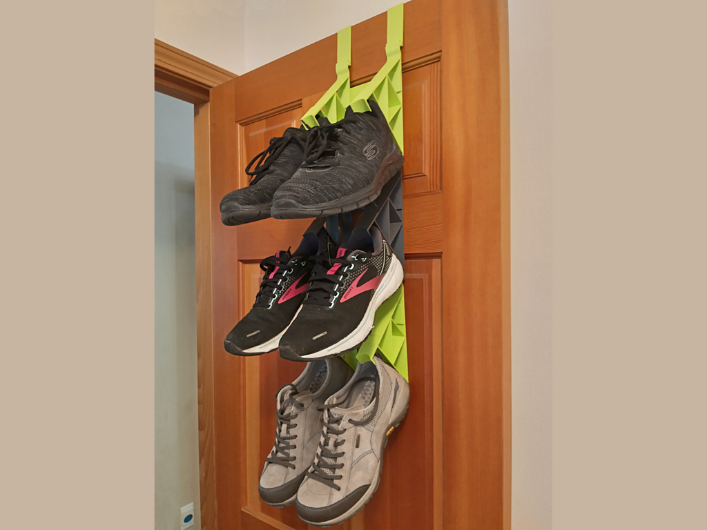 Cascading Shoe Rack