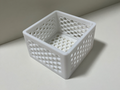 Customizable Hex Box with Bottom Cutouts