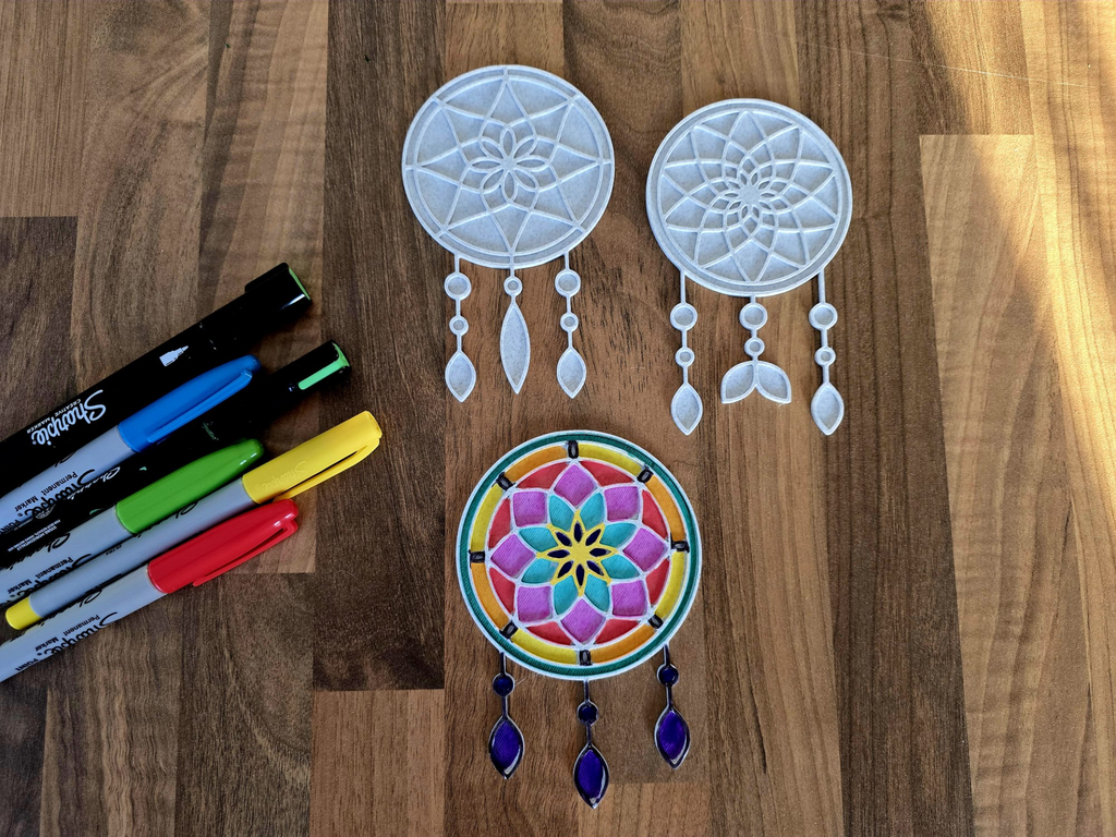 Dreamcatcher Coloring DIY Craft Pack Set Gift
