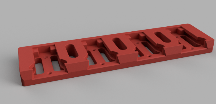 Milwaukee Battery Rack M18 - 1, 2, 3 and 4 Bays