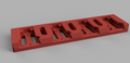 Milwaukee Battery Rack M18 - 1, 2, 3 and 4 Bays