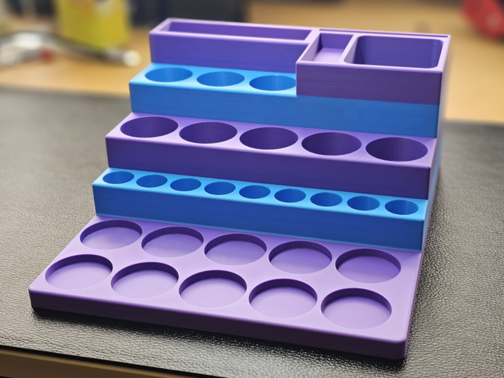 Nail Tech Desk Organizer for Nail & Makeup Product